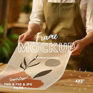 Poster Art Mockup, Photoshop Mockup with Person, Psd Mockup, Close up Mockup, Detail Mockup with person, Flat lay Mockup, Poster Roll Mockup