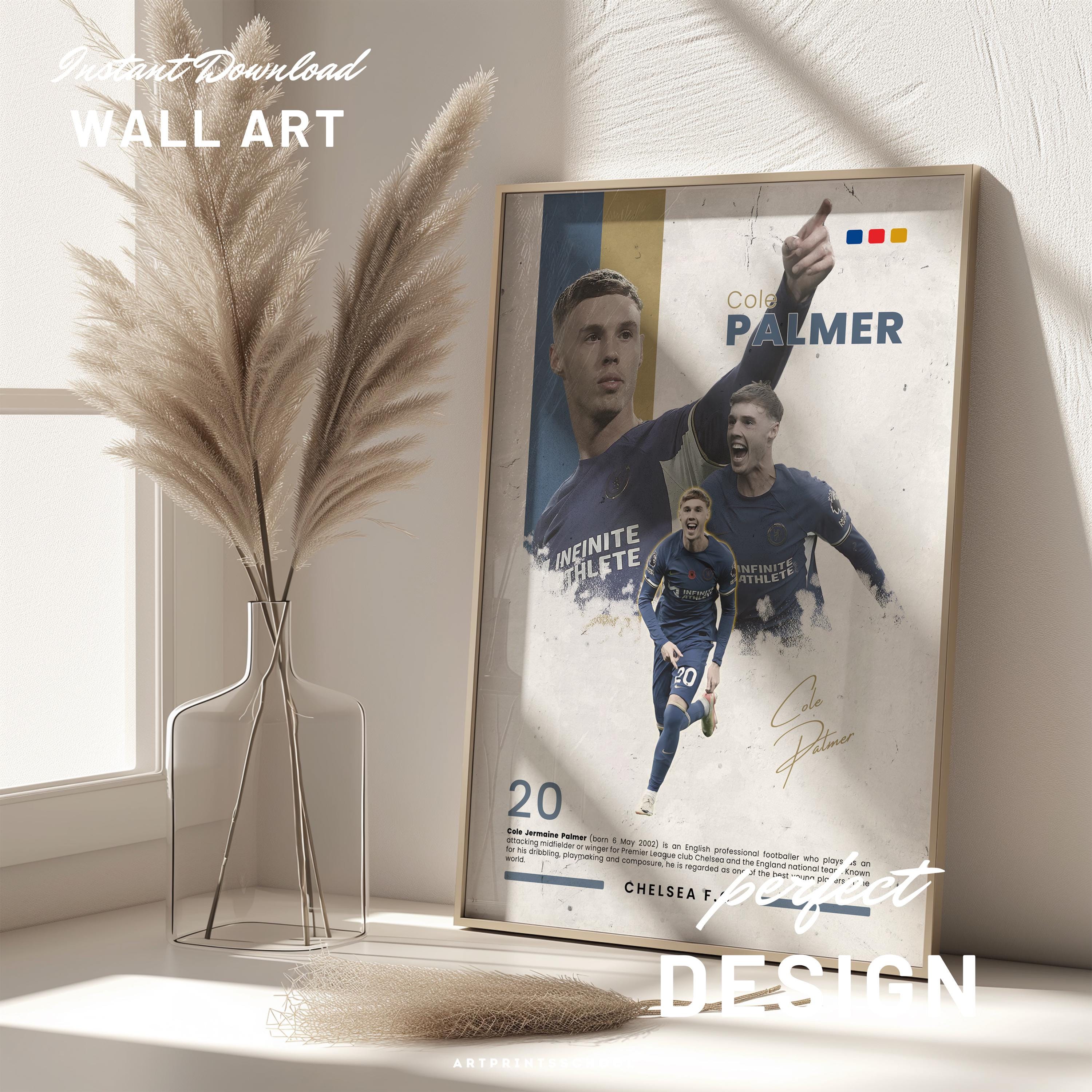 Cole Palmer Poster: Chelsea Football Art Print (digital Download) - Etsy