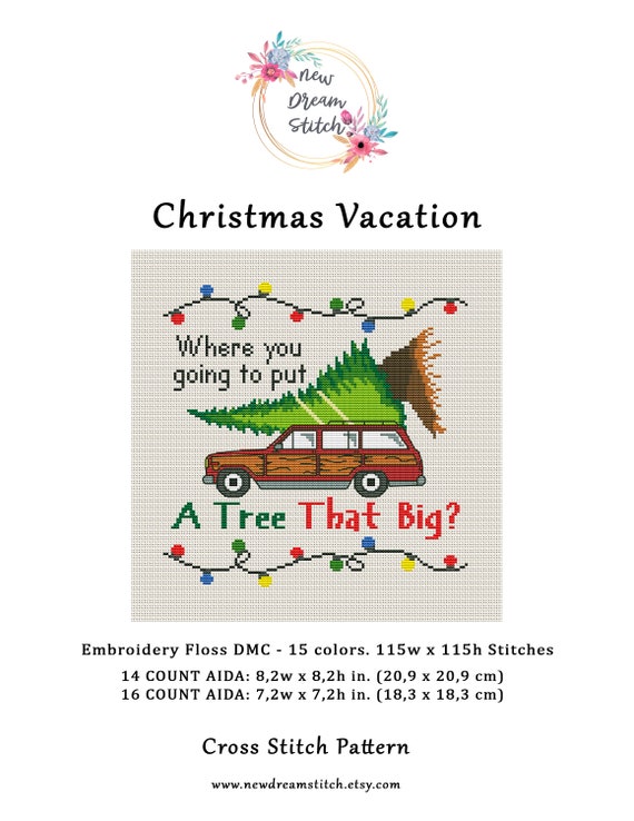 Snarky Christmas Sayings Counted Cross Stitch Pattern Book by