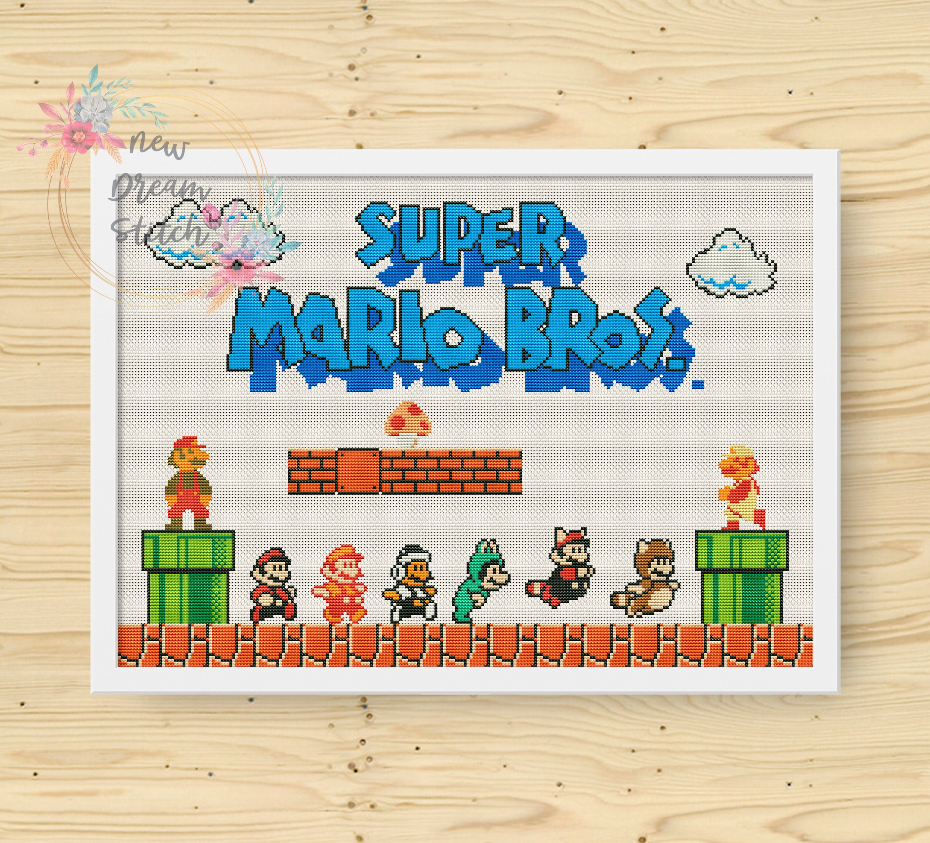 4th Grade Math Pixel Art BUNDLE Super Mario / Minecraft Mystery Pictures
