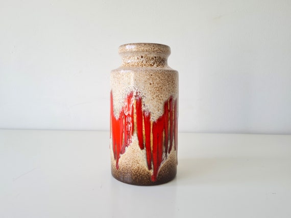 scheurich 203-18 fat lava ミッドセンチュリー 陶器