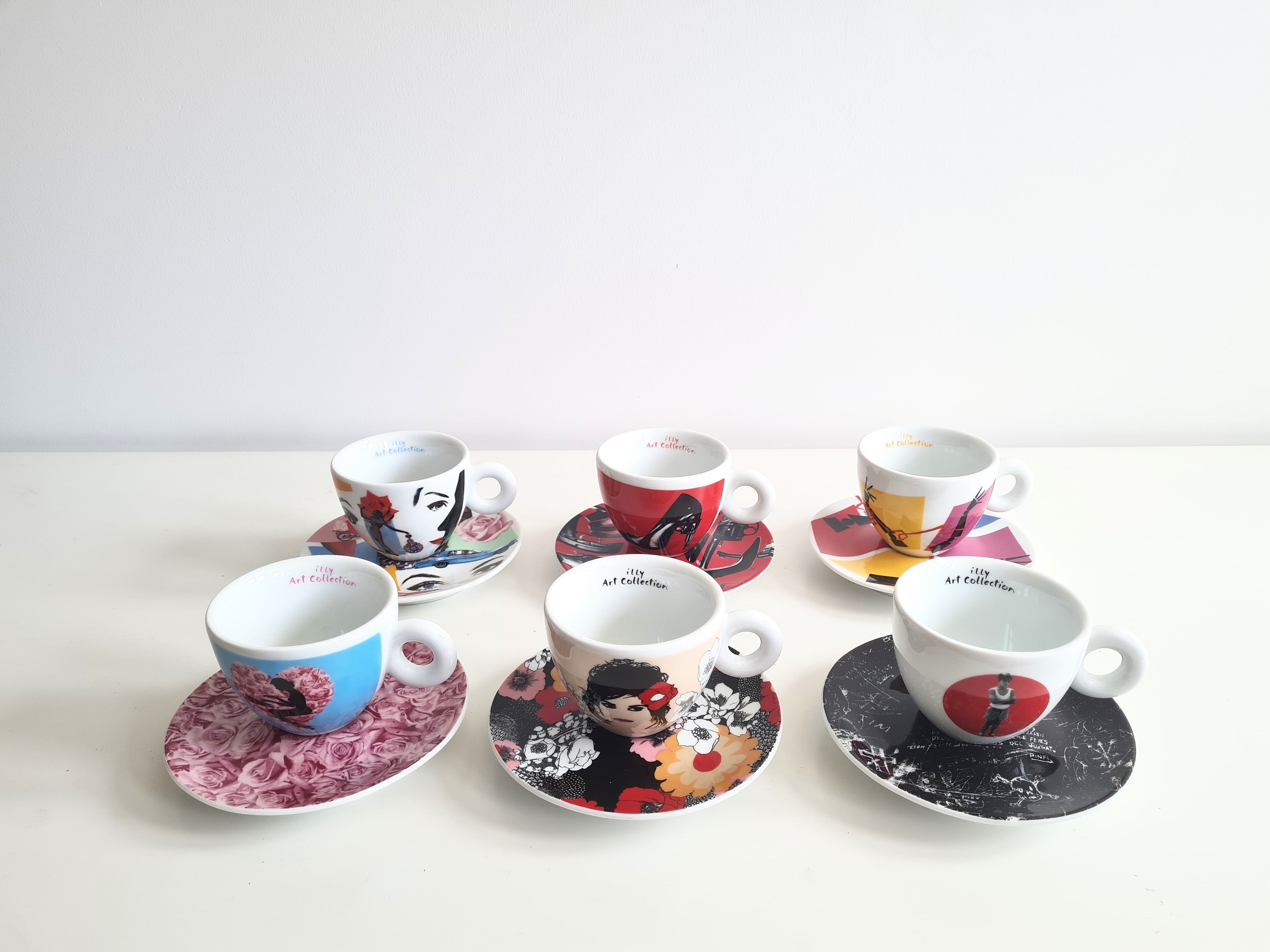 2 Tasses illy art collection Norma Jean