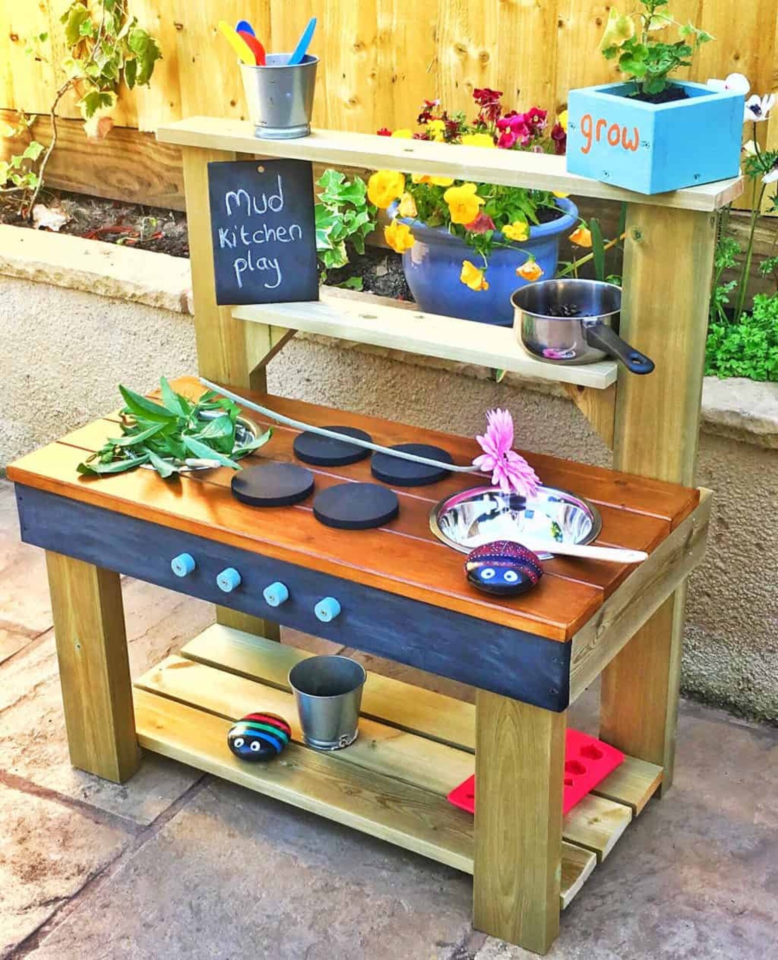 Mud Kitchen Colour Worktop Free Muddy Recipes - Etsy