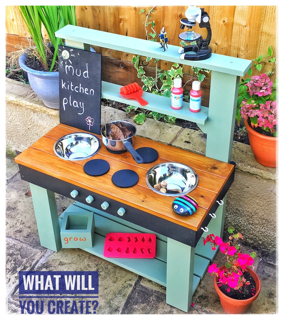 Mud Kitchen Colour & Personalisation Options. - Etsy