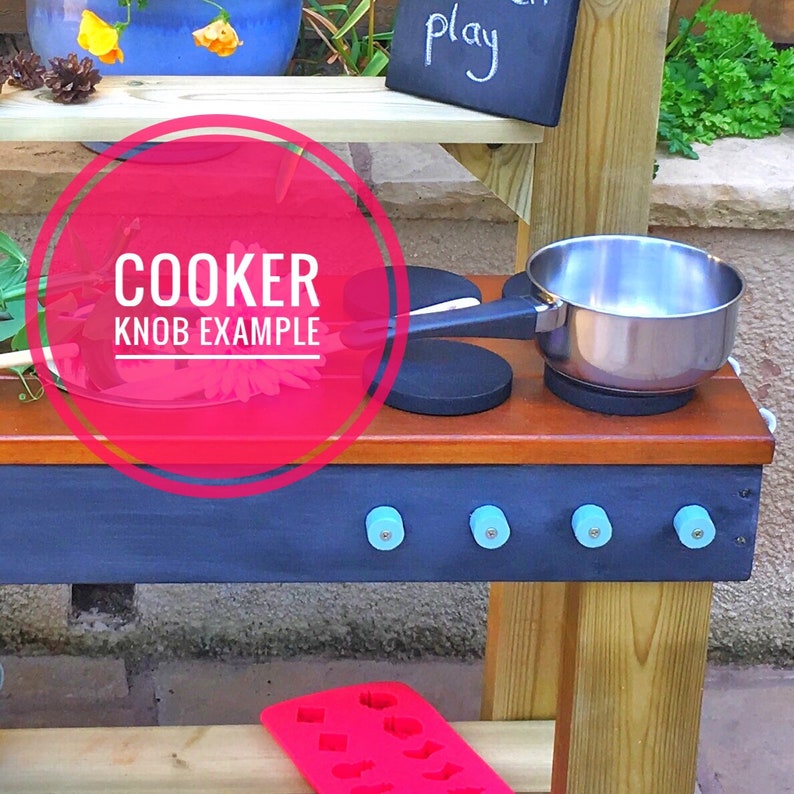 USA Mud Kitchen Play Kitchen Chalkboard Activity Sheet image 7