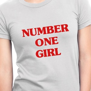 Rosie Number One Girl Shirt - Etsy
