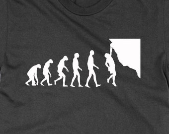 Evolution d’un t-shirt Rock Climber, sports d’escalade,