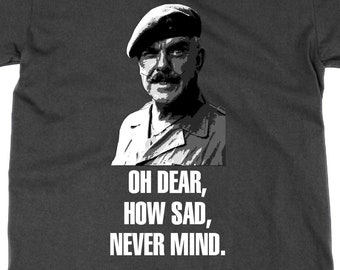 Windsor Davies T-Shirt, Retro British Army TV Show Tee