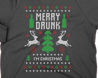 thumbnail image 2 of Merry Drunk I'm Christmas Svg, Funny Christmas Svg, Christmas Drinking 2 of 14