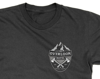 The Overlook Hotel BADGE t shirt, shining top horror fan tee