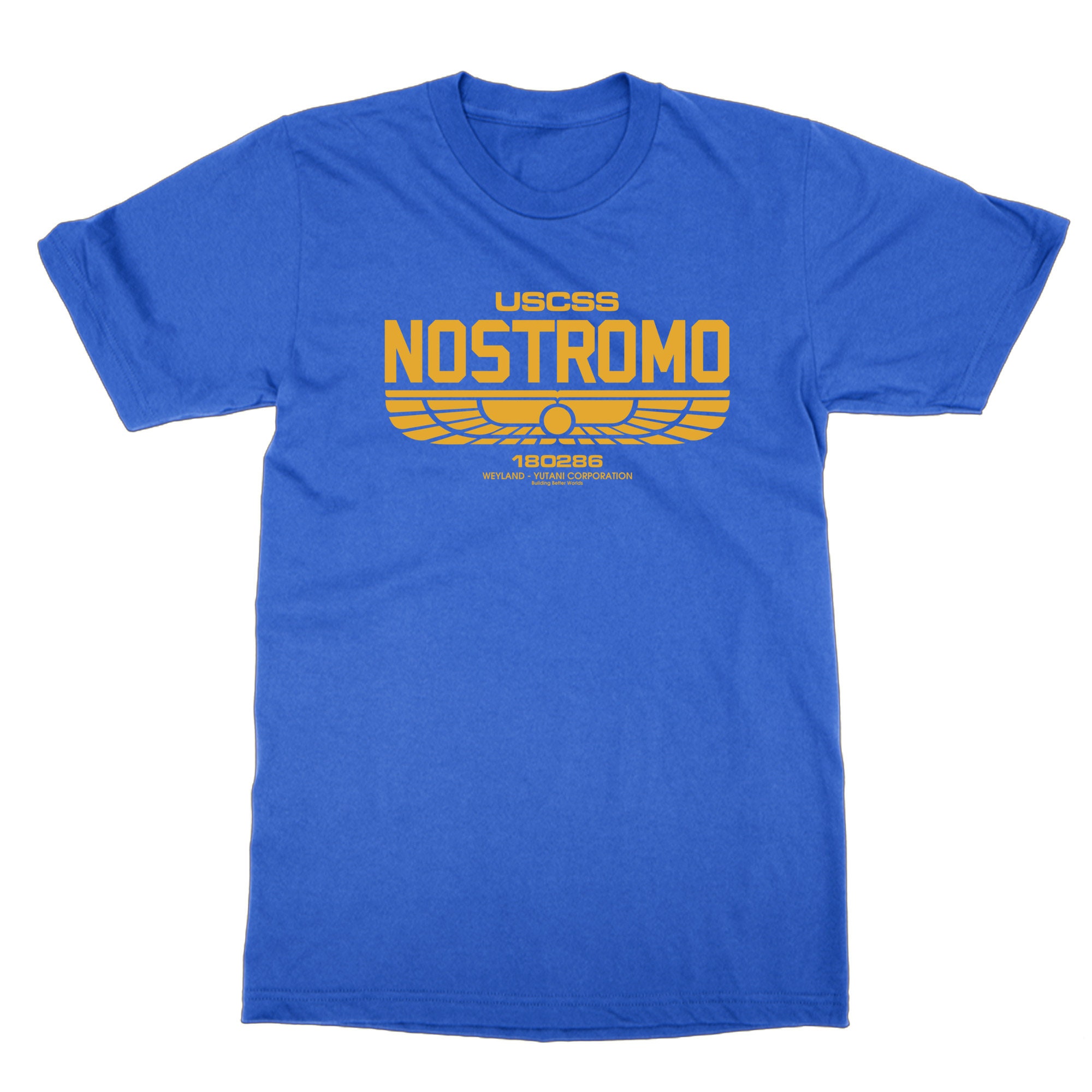 Urban Backwoods T-Shirt Uomo 'USCSS Nostromo IV' - Nero, Taglia XL - Maglietta Premium 100% Cotone, Stampa Foto-realistica