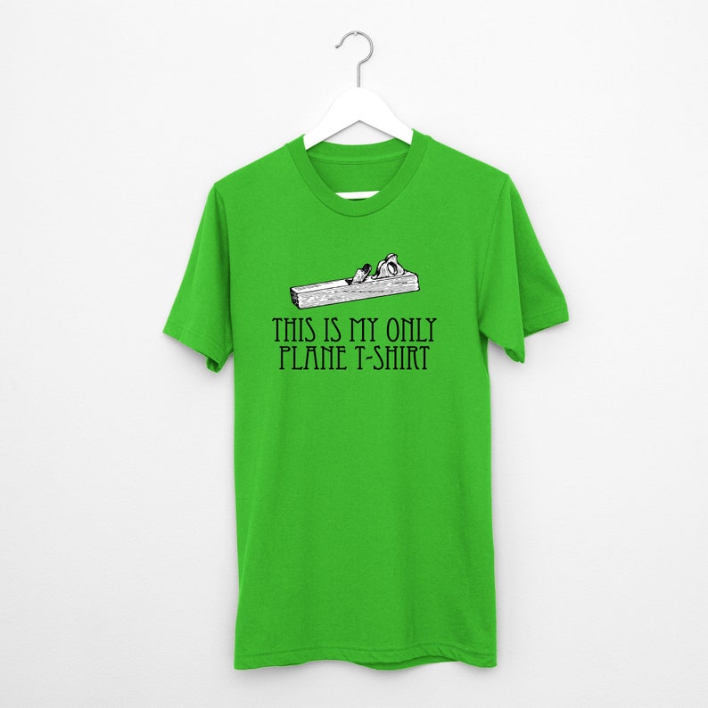 This Is My Only Plane t shirt, jeu de mots blague, image 3