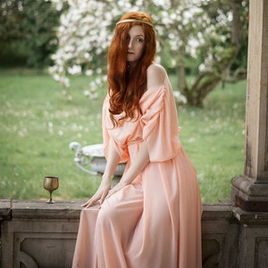 Pre-Raphaelite Dress &quot;Ophelia&quot; Chiton
