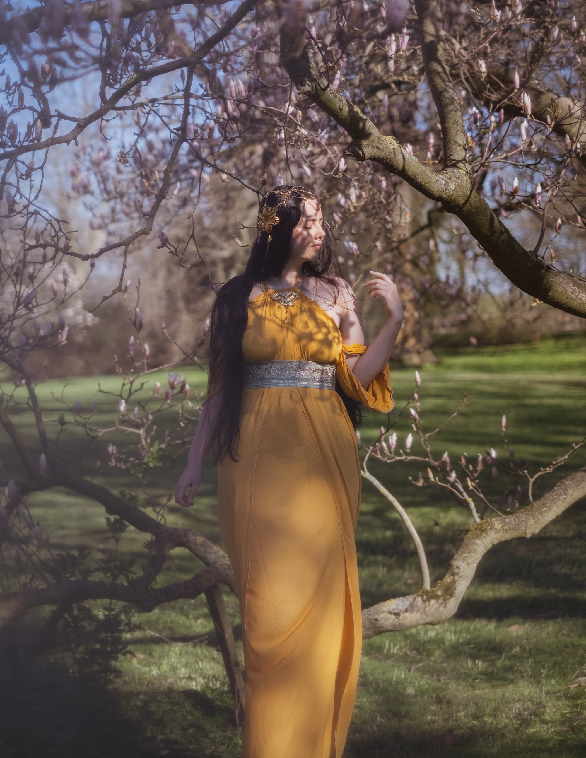 fashion nova work of art dress Irene Art Nouveau Style Dress in Blue by Nataya  WardrobeShop