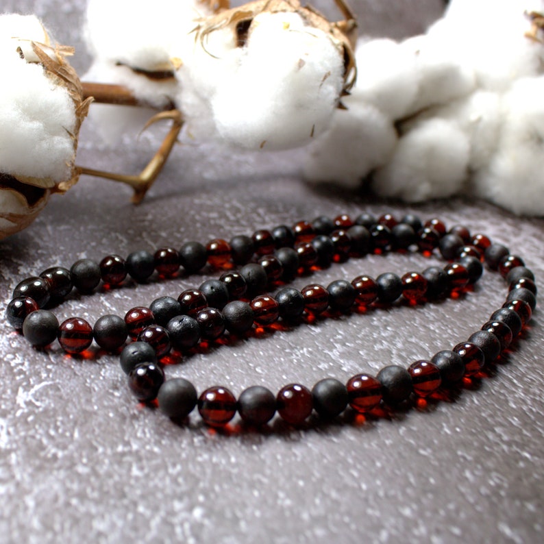 Amber Men Necklace Natural Baltic Amber Amber Necklace Etsy