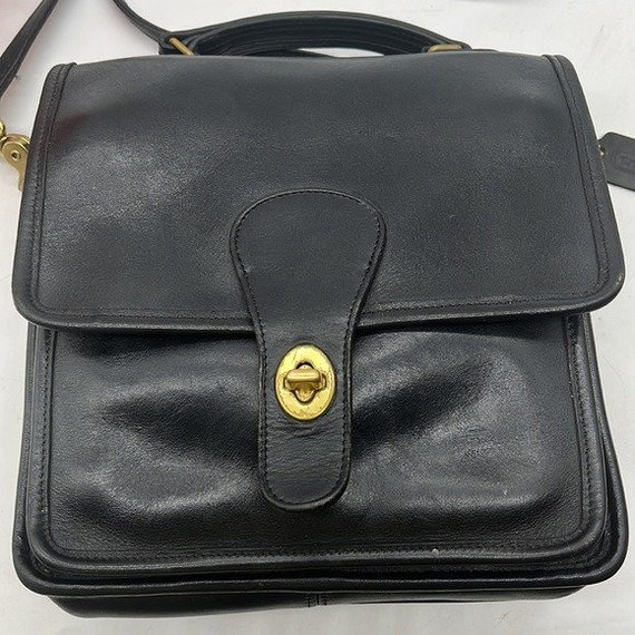 Coach Vintage Black Station Bag -style 310 Made i… - image 2