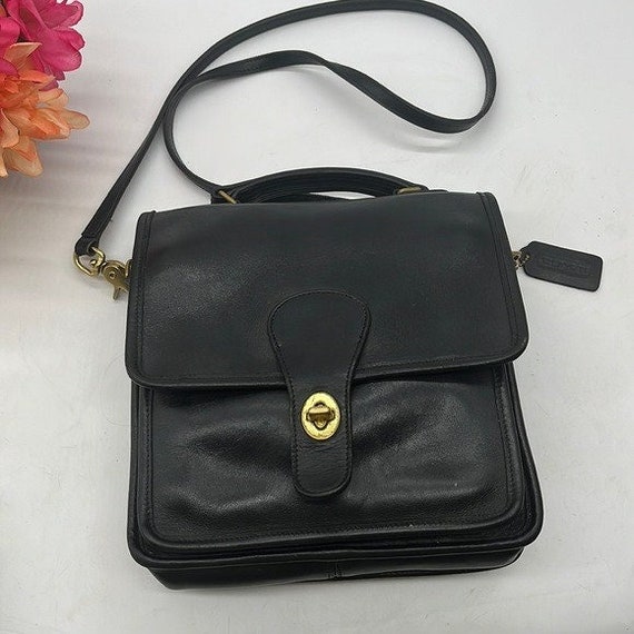 Coach Vintage Black Station Bag -style 310 Made i… - image 1