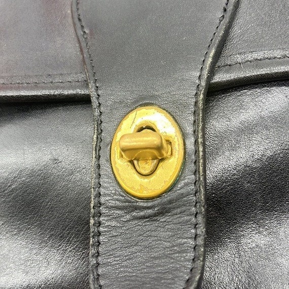 Coach Vintage Black Station Bag -style 310 Made i… - image 3