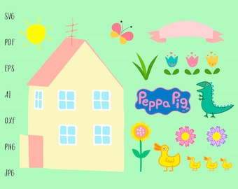 Download Peppa Pig Svg Etsy