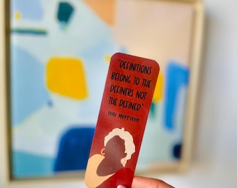 Toni Morrison Bookmark - Literary Gift for Book Lovers - African American Poet - Civil Rights Activist - Black History Month Gift