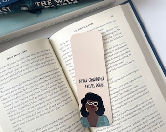 Inhale+Exhale|Black Girls Bookmark | African American Bookmark | Black Women Bookmark| Reading Gifts | Bookish| Black Girl Magic