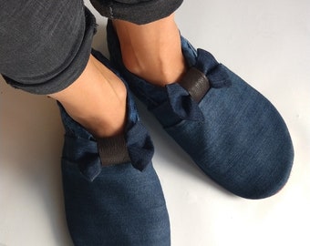 Slippers MOCCA TILDA Denim darkblue