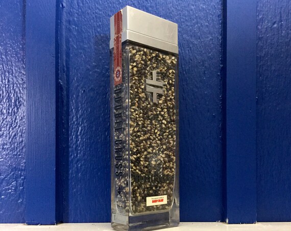 750 Ml Baby Blue Hull Less Indiana Popcorn In Recycled Double Etsy