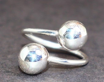 Anello aperto con palline deals
