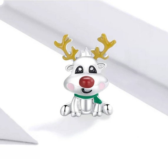 behuizing komedie Speel Zilveren Rendier Armband Bedel Pandora Kerst Bedels Kerst - Etsy België