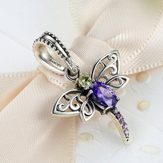Dragonfly pendant shop pandora