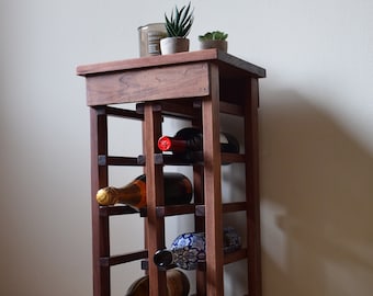 Custom Made Wooden Wine Rack