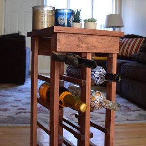 Custom Made Wooden Wine Rack image 4