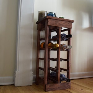 Custom Made Wooden Wine Rack image 3
