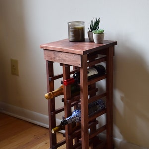 Custom Made Wooden Wine Rack image 2