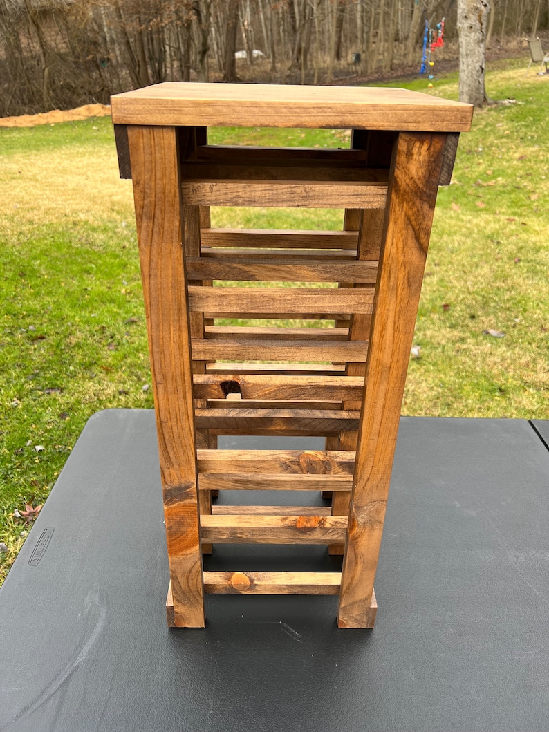 Custom Made Wooden Wine Rack image 6