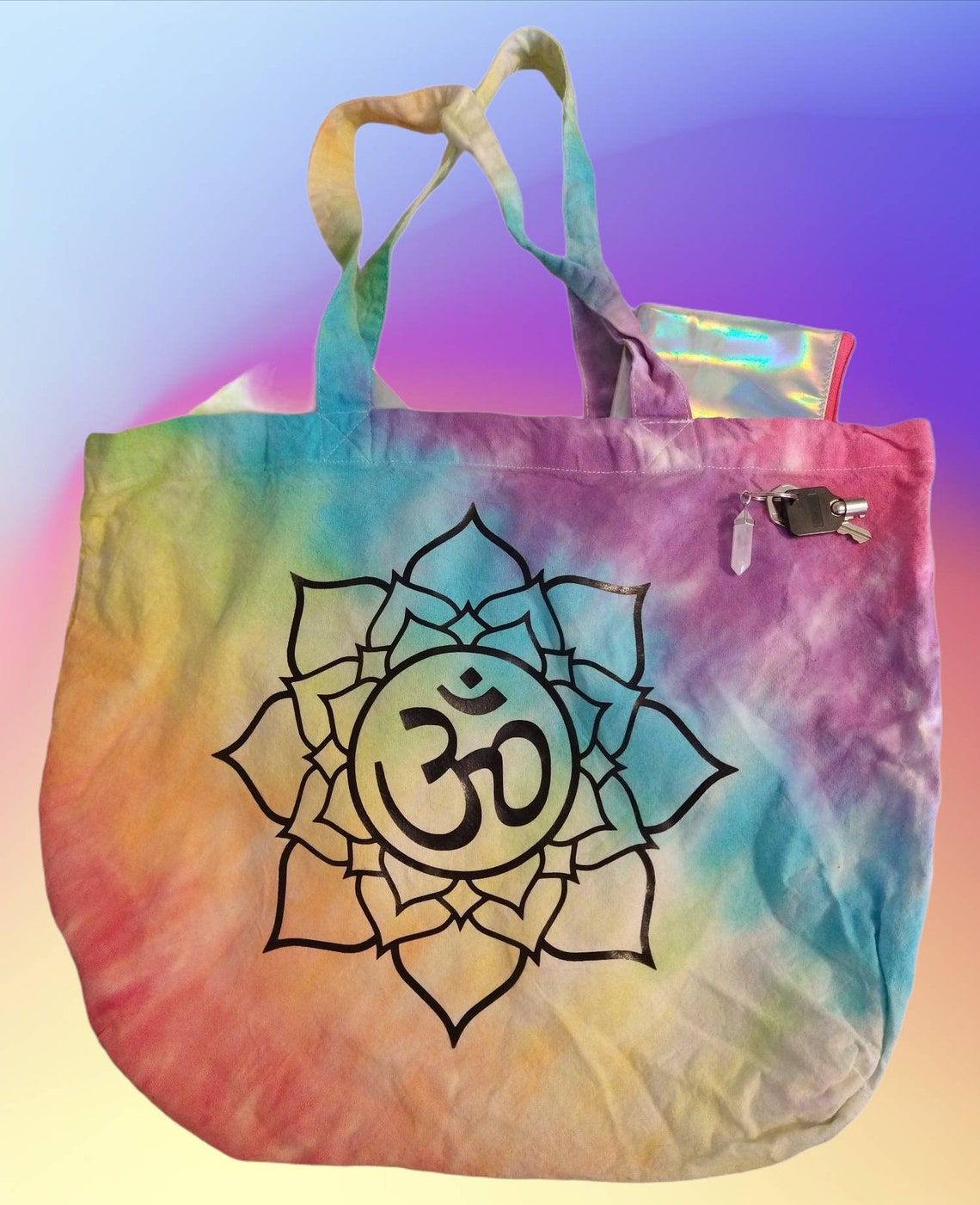 Tie dye tote bags reusable tote bag canvas tote bag Etsy