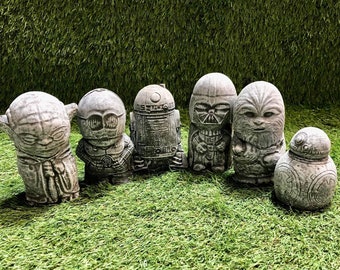 Concrete Star Wars Minifigures Outdoor Garden Frost Protected Gift
