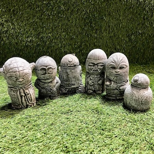 Concrete Star Wars Minifigures Outdoor Garden Frost Protected Gift