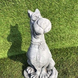 Concrete Scooby Doo Garden Sculpture Lawn Ornament Frost Protected