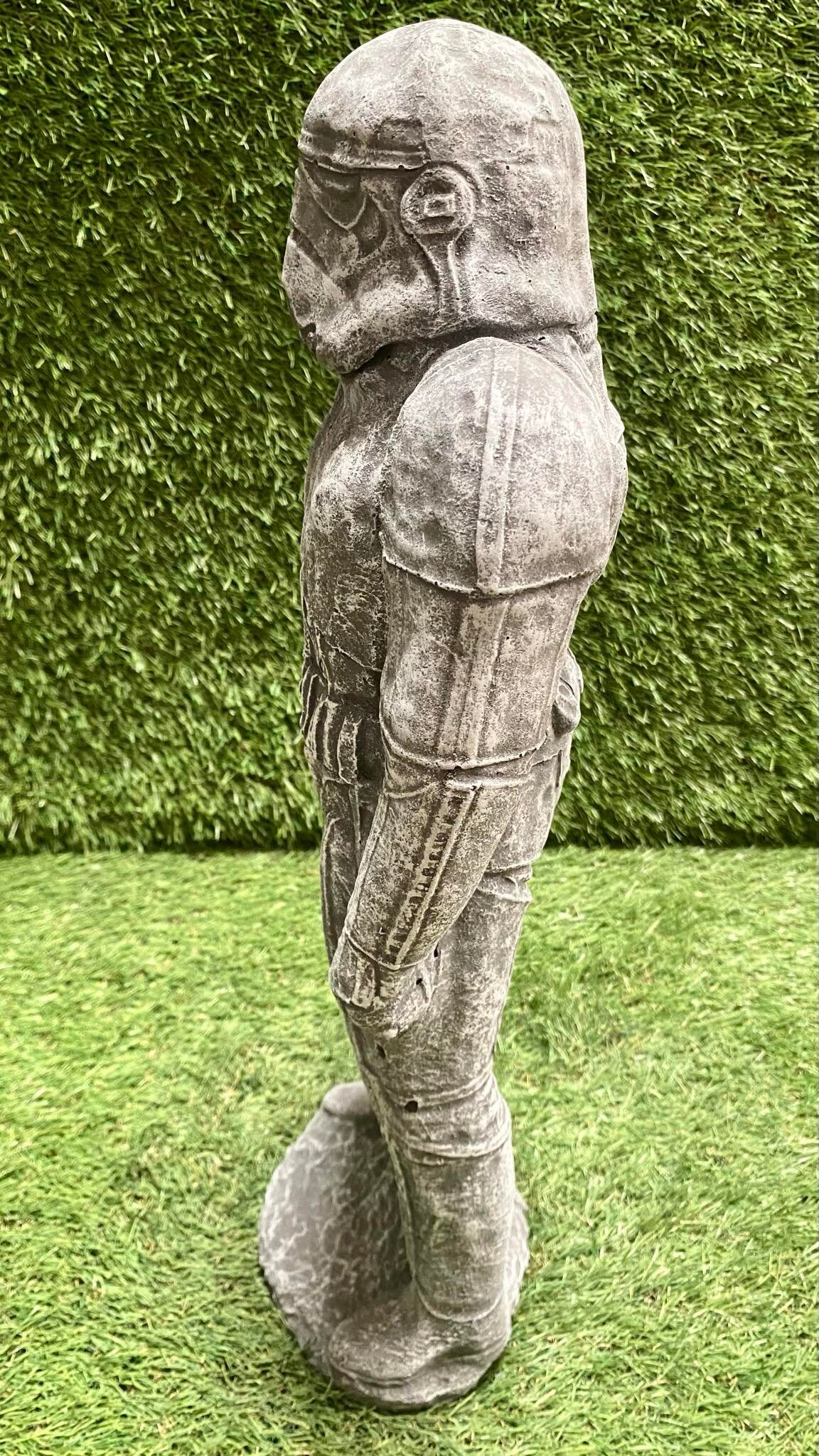 Große C-3PO Star Wars Beton Garten Skulptur Rasen Ornament Frostgeschützt