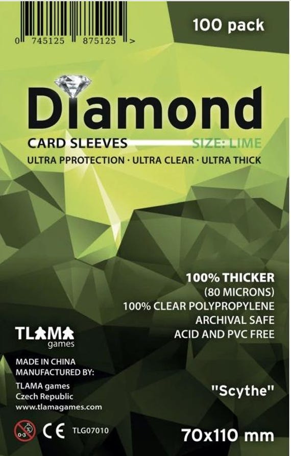 lime green card sleeves Ultra Pro Sleeves Eclipse Gloss Lime Green 100 Count – Pandemonium Books  and Games main image 1