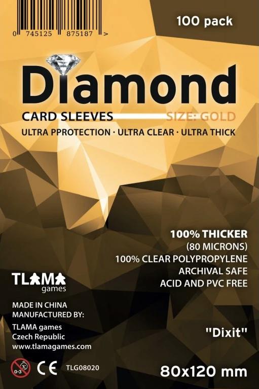 diamond card sleeves Semi-Rigid Holders