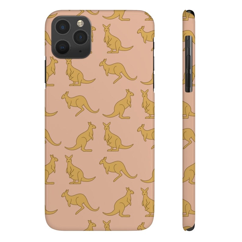 Kangaroo Phone Case Slim Etsy
