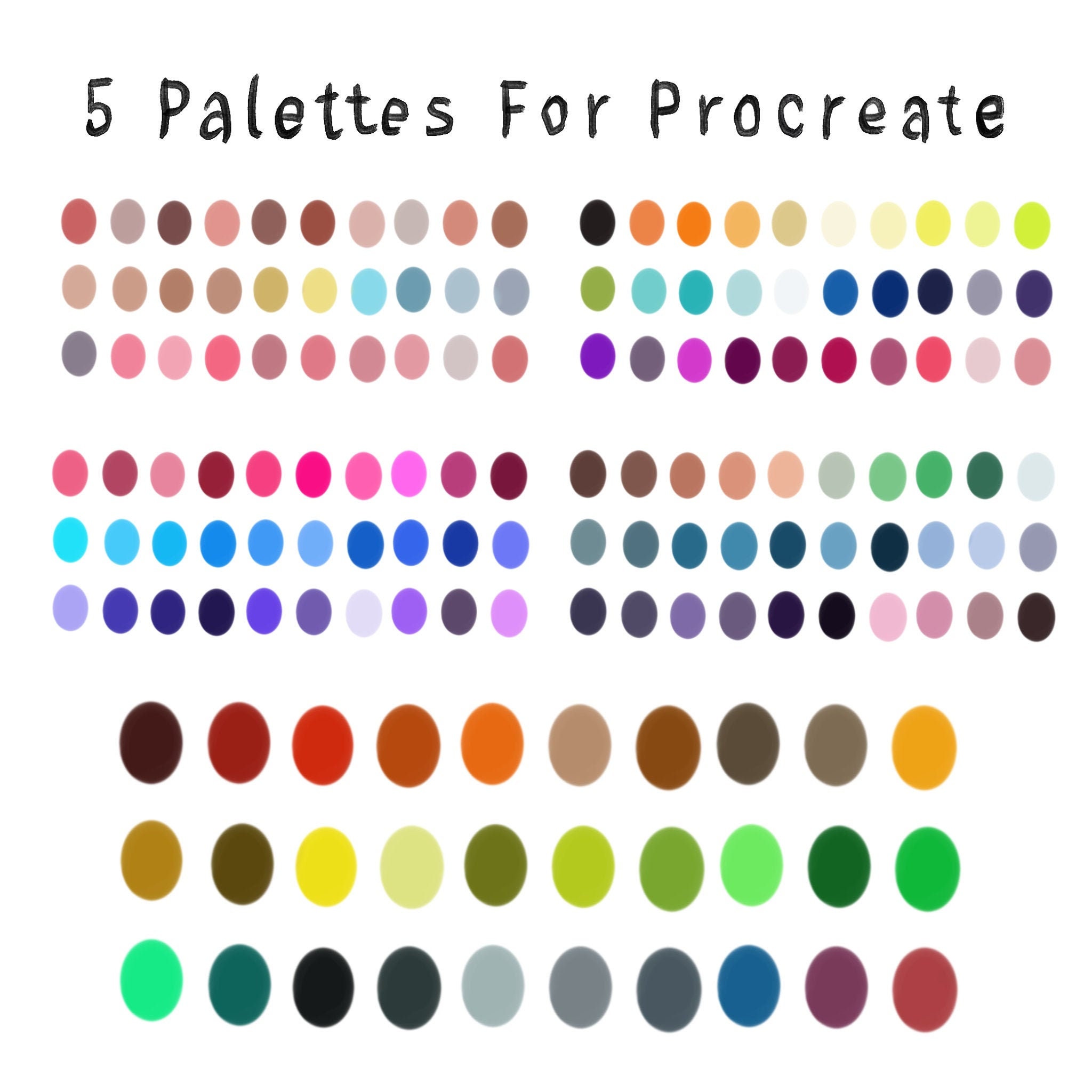 procreate color palettes free procreate color palettes free
