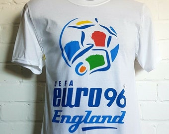 Euro 96 England Football T-shirt EUFA 