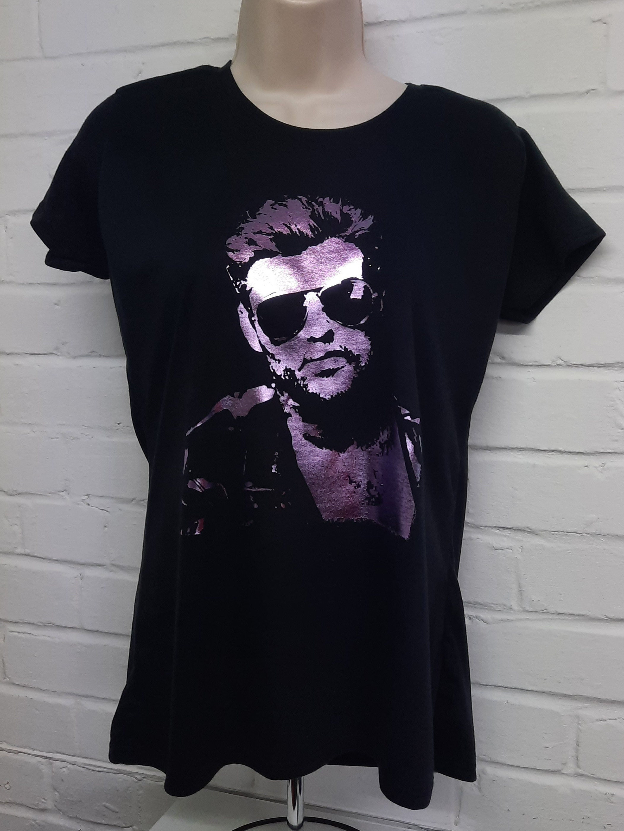 Michael Lady Fit Tshirt Shiny Foil Finish