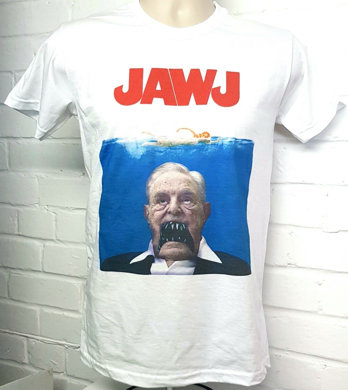 T-shirt Jaws George Soros Jawj 