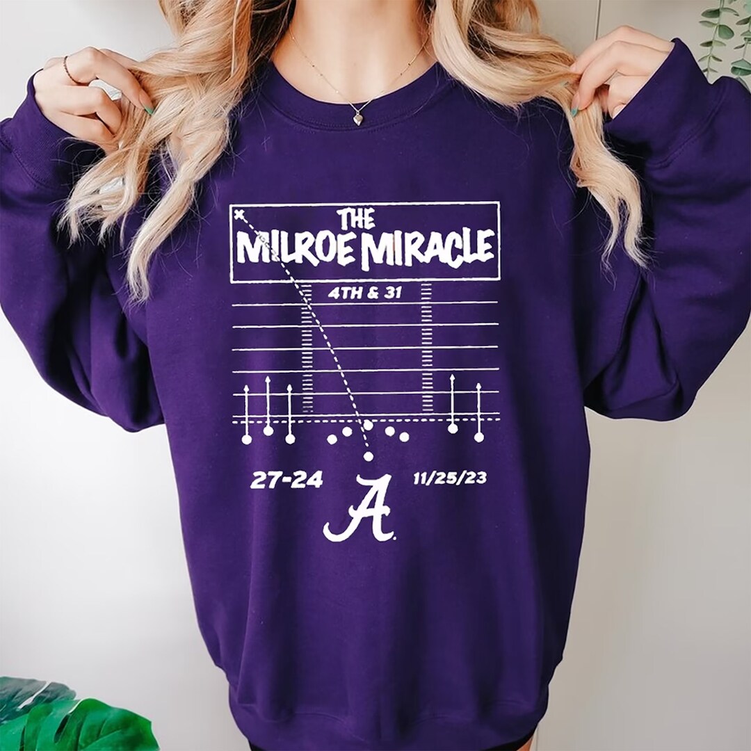 Alabama 4th & 31 Iron Bowl Tshirt Roll Tide Graphic Tee Etsy