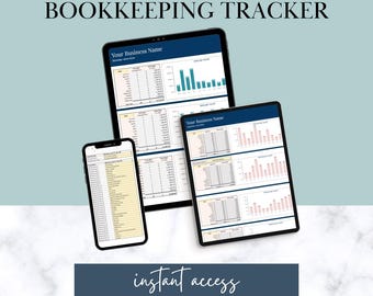 Side Hustle Income & Expense Tracker | Google Sheets Bookkeeping Template for Small Business, Freelancer, Self Employed, Etsy Seller