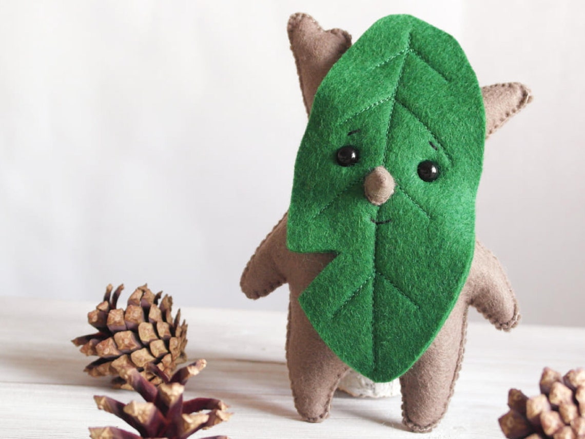PDF Korok Irch Doll Pattern / Korok Felt Easy Sewing Pattern / Etsy